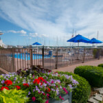Northwest Marine Yacht Club private pool area