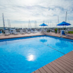Northwest Marine Yacht Club private pool area